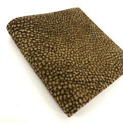 【新同品】BORBONESE/ボルボネーゼ☆二つ折り財布 うずら柄の画像