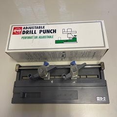 DRILL PUNCH 二穴穴あけの画像
