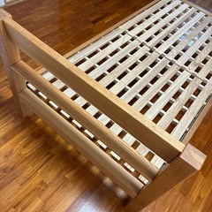 無印良品 ベッドフレームの画像