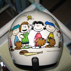 子供用 ヘルメット スヌーピーの画像