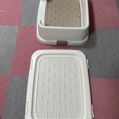 犬ペットシートトレーメッシュスノコ付きワイドの画像