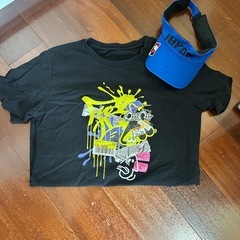 スプラトゥーン　ぬいぐるみTシャツサンバイザーセットの画像