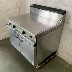 タニコー ゆで麺機 LPガス用 型式不明 厨房 厨房機器 店舗 店舗用品 2槽式 動作未確認 ラーメン釜 飲食店 業務用 Tanico Y2338YGの画像
