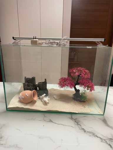 大型水槽セット　メガパワー6090　照明付き