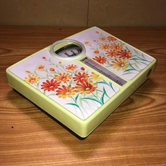 タニタ 体重計 レトロ アナログ計り 昭和レトロ アンティーク 計量器の画像