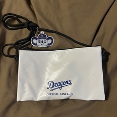中日ドラゴンズ　ファンクラブ特典2点セットシューズケース＋ペンケースの画像