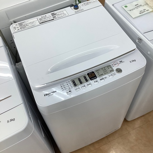 【トレファク摂津店】　Hisense   全自動洗濯機　2022年製　5.5kg  　が入荷致しました！！