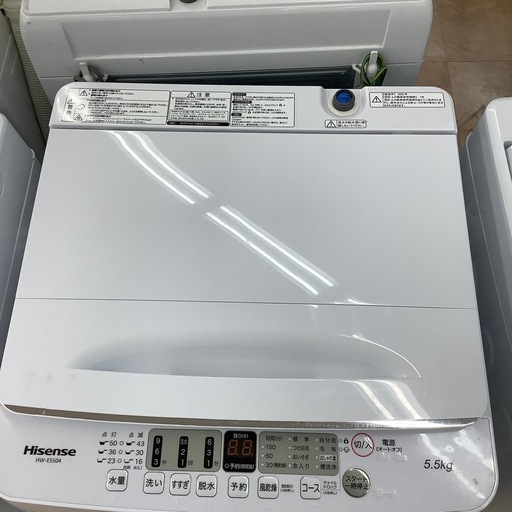 【トレファク摂津店】　Hisense   全自動洗濯機　2022年製　5.5kg  　が入荷致しました！！