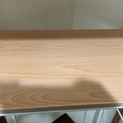 伸縮ランドリーラック ホワイトの画像