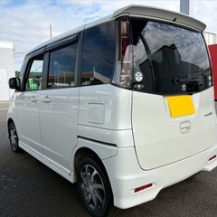 グングン進む快適なターボ☆走行9万キロ台！月々9千円〜分割払い可❗️ 車検2年付き！【名義変更代込み】大人気☆スズキ パレットSW☆SDナビ付き☆走行中DVD見れます☆両側電動スライドドア☆ドライブレコーダー付き☆スマートキー☆フルオートエアコン☆純正アルミ☆そのまま乗って帰れます‼️の画像