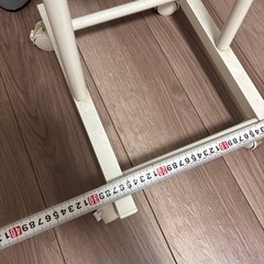 全身鏡　ホワイトの画像