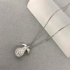 【未使用保管品】Swarovskiスワロスキー ☆洋梨モチーフネックレスの画像