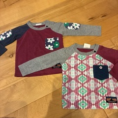 80サイズ　6枚セットロンT の画像
