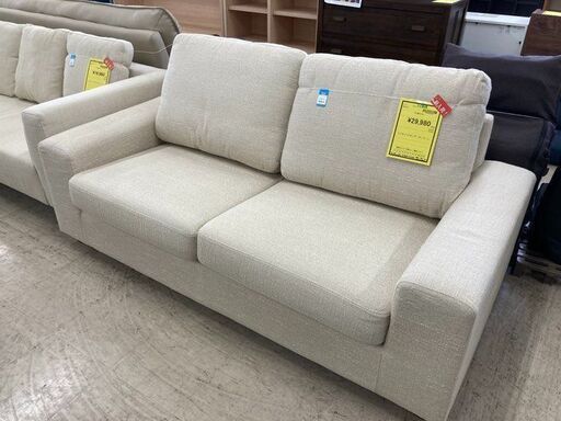 J5818　【リユースのサカイ柏店】　三人掛けソファ　クリーニング済み