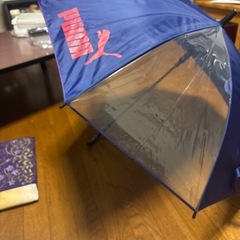 PUMAのネイビーカラーの55cm長傘の画像