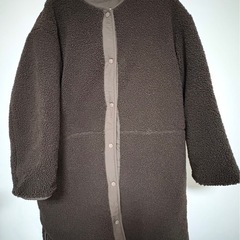 リバーシブル　キルティングコートの画像
