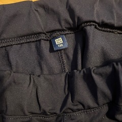 11/25削除予定　ネイビーハーフパンツ　130cmの画像