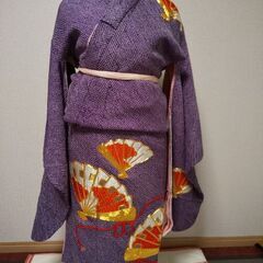礼装仕立て総絞り7才用着物の画像