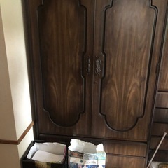 洋服タンス　２つセット　引き取り希望 の画像