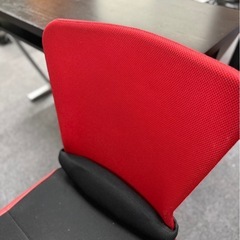 オフィスデスクチェアセット　ワークデスク　オフィスチェア　木製机の画像