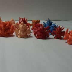 034ガン消し 平成初期レトロ ガン消し ガンダム消しゴムフィギュア  30体まとめの画像