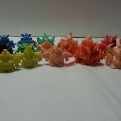 034ガン消し 平成初期レトロ ガン消し ガンダム消しゴムフィギュア  30体まとめの画像