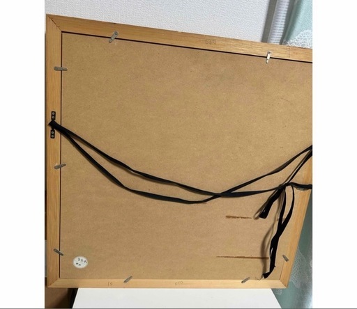 花とチャペル 小鳥 緑 吉岡浩太郎 額付き絵画シルクスクリーン初代