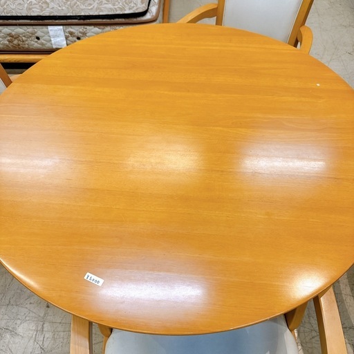 ニトリ ダイニングテーブルテーブル チェア3脚 せつセット