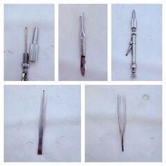 【❗️✨コンパクト✨❗️】 🔧銀製風 メタルツールセット ✨現状渡し・簡易清掃済❗️の画像