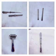 【❗️✨コンパクト✨❗️】 🔧銀製風 メタルツールセット ✨現状渡し・簡易清掃済❗️の画像