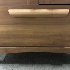 食器棚　木目調の画像