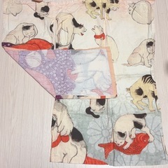 のれん 猫柄 うきよえ浮世絵の画像