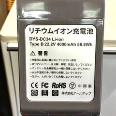 ★バッテリー交換済み！★ ダイソン サイクロン式コードレスクリーナー DC45【マジカルスケッチ】の画像