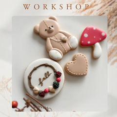 【春日部】森のクマさん アイシングクッキーワークショップ
