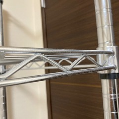 使用期間約半年　メタルラックの画像