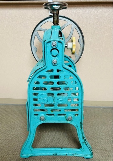 Swan SI-3B 手動式　かき氷機 業務用水色中古品