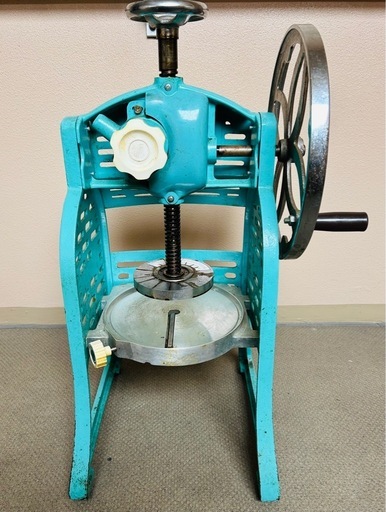 Swan SI-3B 手動式　かき氷機 業務用水色中古品