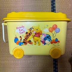 ディズニー　プーさん　
おもちゃ箱　収納ボックス　ケース　の画像