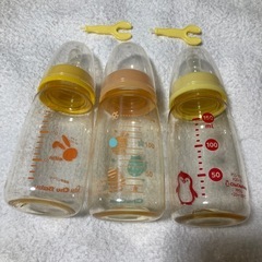 チュチュベビー哺乳瓶 3本セットの画像