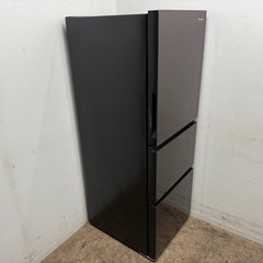 ハイセンス　Hisense　３ドア冷蔵庫　高級ガラスドア　省エネ　２８２L　HR-G2801BRの画像