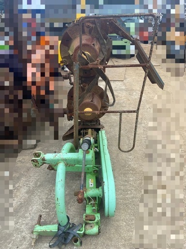 スター 2連ディスクモア MDM1345 手動ハンドル トラクター用 作業機 草刈り 牧草 農機具 中古 引き取り限定