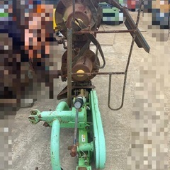 スター 2連ディスクモア MDM1345 手動ハンドル トラクター用 作業機 草刈り 牧草 農機具 中古 引き取り限定の画像