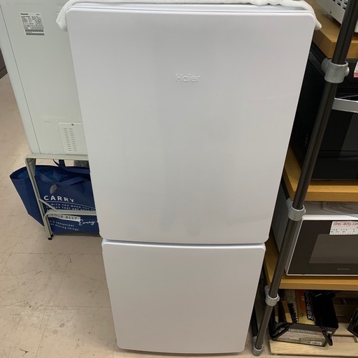 美原店 Haier ハイアール ノンフロン冷凍冷蔵庫 JR-NF148DK 2023年製 