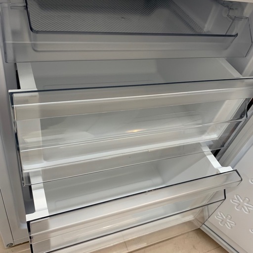 美原店 Haier ハイアール ノンフロン冷凍冷蔵庫 JR-NF148DK 2023年製 ホワイト 2ドア　148L