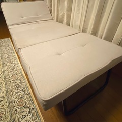 ソファ ソファベッド オットマン 簡易ベッド
  の画像