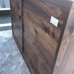 食器棚 レンジボード レンジ台 【送料に設置費込み】🚚自社配送時💳代引き可🚚(現金、クレジット、スマホ決済対応)の画像