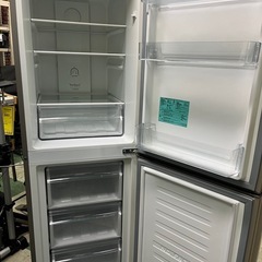 ジャングルジャングル貝塚店　218L 冷蔵庫　ハイアール　2ドア　JR-NF218 2020年製　洗浄済み　動作確認済み　中古　リユース　貝塚市の画像