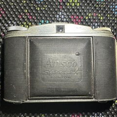 ヴィンテージ　アンスコ Ansco Speed ex Agfa Agnar 蛇腹カメラの画像