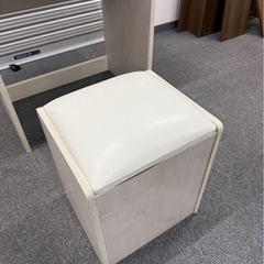 格安★ドレッサー　化粧台 チェアセット　木製ドレッサー　の画像