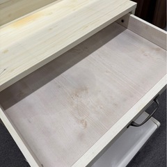 格安★ドレッサー　化粧台 チェアセット　木製ドレッサー　の画像